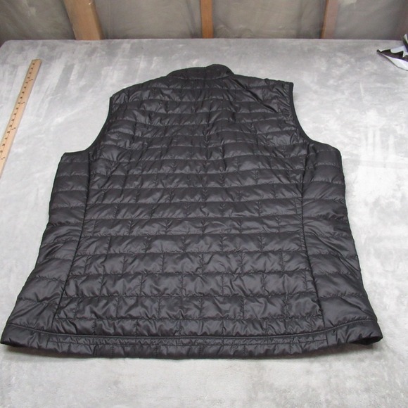 Patagonia Vest Mens XXL Black Prima Loft Nano Puff Quilted Light Insulated LOGO - Picture 9 of 12